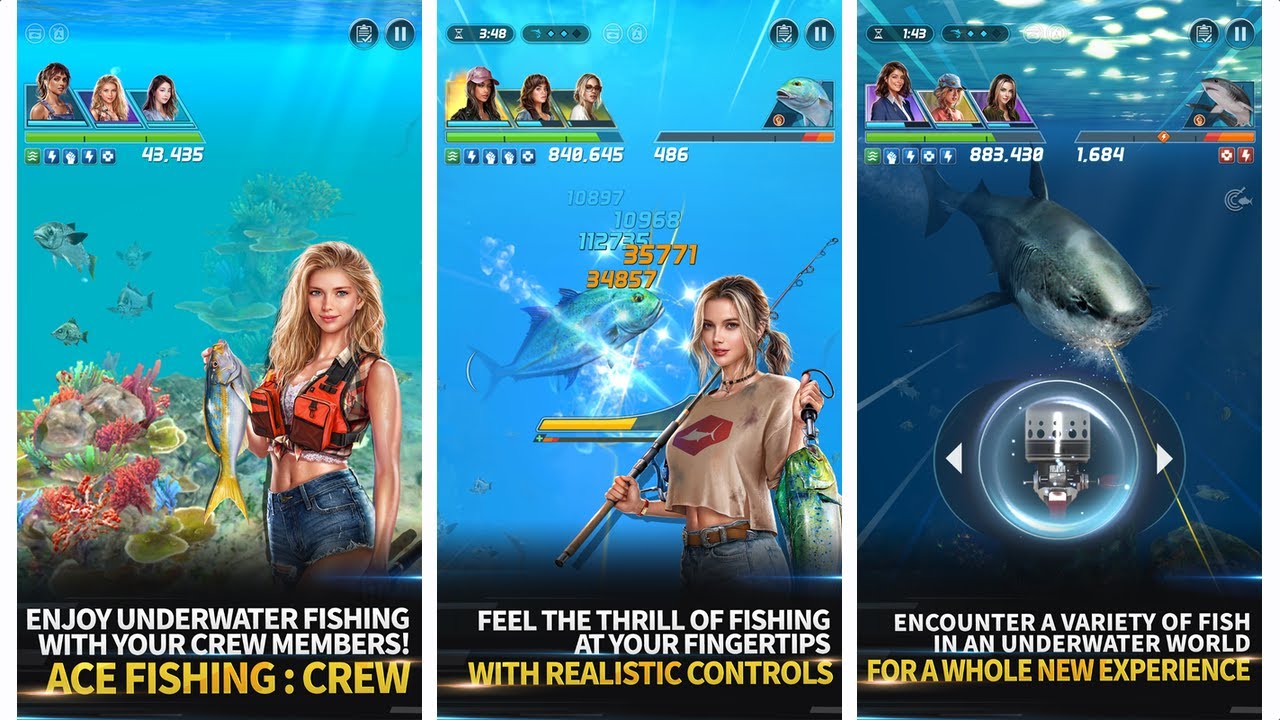 Ace Fishing: Crew 