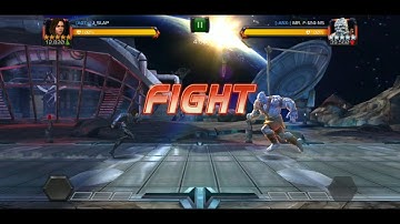 Mcoc AW Quake vs Korg. Mix Master, Stubborn.