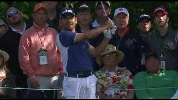 2016 Masters~ JB Holmes & Louis Oosthuizen Incredible Ace on 16~ ✰36
