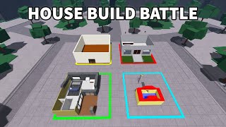 HOUSE BUILD BATTLE IN THE STRONGEST BATTLEGROUNDS