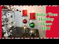 Dollar Tree Christmas 2020 - Holiday Candle Holder DIY