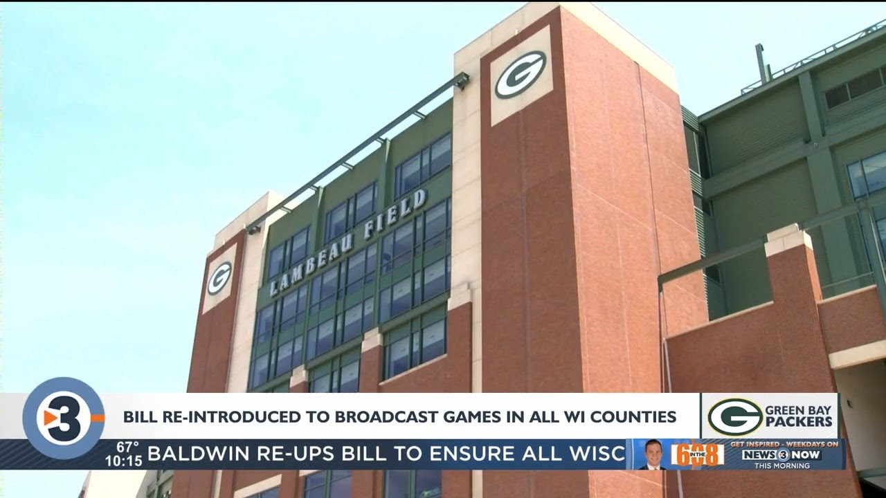Baldwin reups bill to ensure all Wisconsinites can watch Packers games YouTube