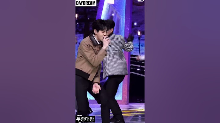 [하이라이트] 양요섭 고음 뒤에 가려진 윤두준 안무 #DAYDREAM