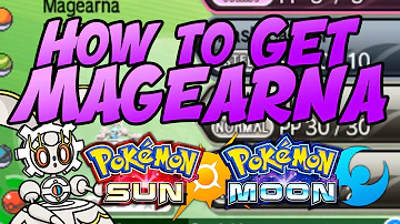 How to Get MAGEARNA in Pokemon Sun and Moon! Magearna QR CODE!