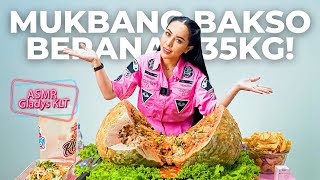 #ASMR MUKBANG BAKSO BERANAK | BAKSO SUPER JUMBO 35KG, ISIAN MELIMPAH #GLADSMUKBANG #GLADSCULINARY