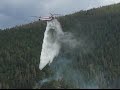 Live - Watch a Chinook Destroy a Spot Fire on the Hayden Pass Fire 2016
