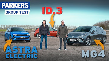 MG4 vs VW ID.3 vs Vauxhall Astra Electric Review | Who makes the best EV hatchback?