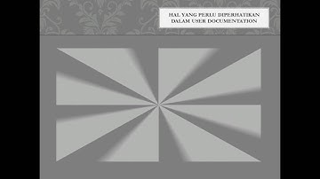 Materi IMK-User Documentation [Shintya Arie P (A11.2014.08580) / Dosen Ifan Rizqa] Udinus