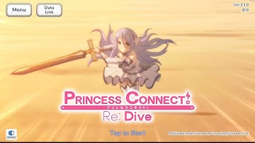 Princess Connect! Re: Dive - Title Screen