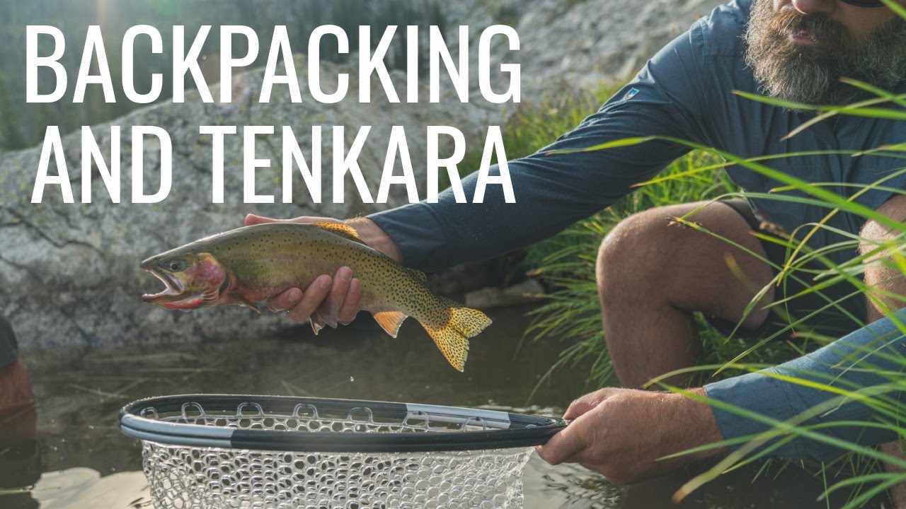 Backpacking High Mountain Lakes - Tenkara Fly Fishing 