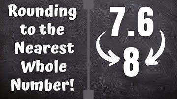 How to Round to the Nearest Whole Number with Decimals