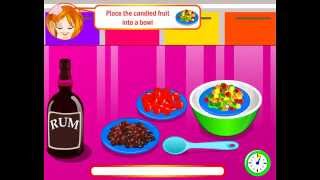 Fruit Cake Decoration - Free online baking and cooking games screenshot 5