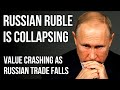 RUSSIAN Ruble CRASH Accelerates v US Dollar, Yuan &amp; Rupee as Russian Economic Slump Worsens