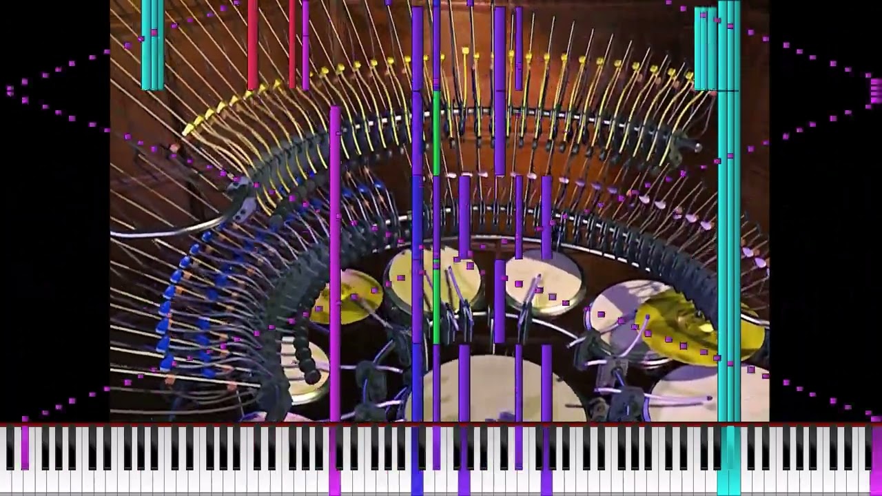 [Black MIDI] Animusic Acoustic Curves YouTube