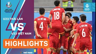 Highlights U23 THÁI LAN 2-2 U23 VIỆT NAM | Một kỷ lục, một siêu phẩm vẫn đánh mất chiến thắng!