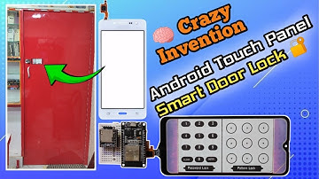 🧠 DIY Genius:  You’ll Never Guess What This Touch Panel Can Do Now|Old Android Screen|New Smart Lock