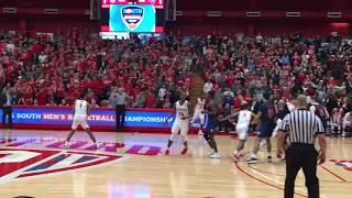 Radford Hits Buzzer Beater to win Big South Championship (My Live Reaction)