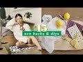 15 Eco Hacks & DIYs to Start a Sustainable Life