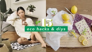 15 Eco Hacks & DIYs to Start a Sustainable Life