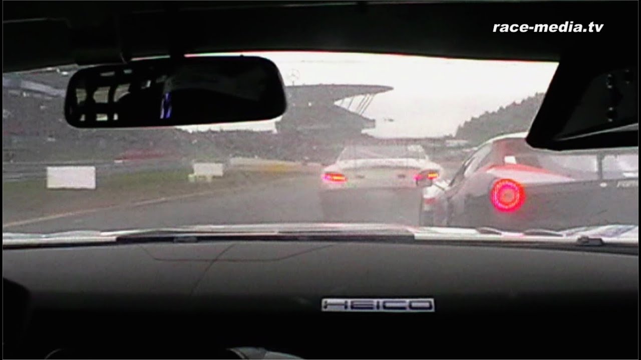 Mercedes Benz SLS AMG GT3 Start 24h Nürburgring 2011 Arnold race-media.tv Onboard HEICO Motorsport