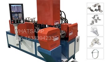 CNC pipe clamp bending machine
