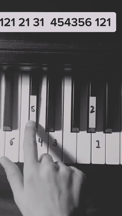 River Flows in You - simple piano tutorial