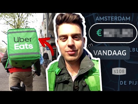 Ik Werkte 1 Weekend bij UberEats en Verdiende €___ (in Amsterdam)