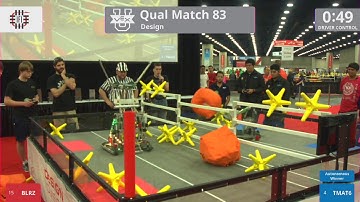 2017 VEXU Design Q83 - BLRZ vs TMAT6 - 20 to 24