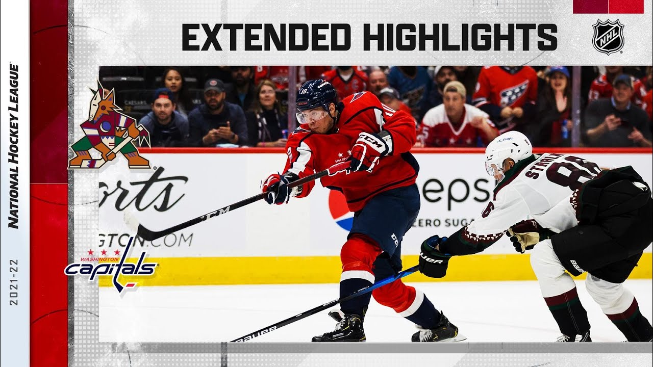 Arizona Coyotes vs Washington Capitals Oct 29, 2021 HIGHLIGHTS
