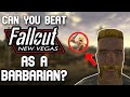 Can You Beat Fallout New Vegas As A Barbarian?