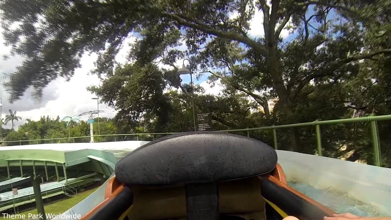 Stanley Falls On Ride Hd Pov Busch Gardens Tampa Youtube