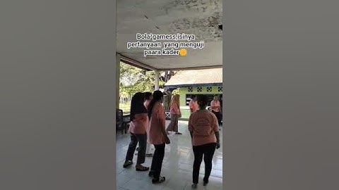 #GAMES KEREN#REFRESHING KADER POSYANDU#BIDANDESA#