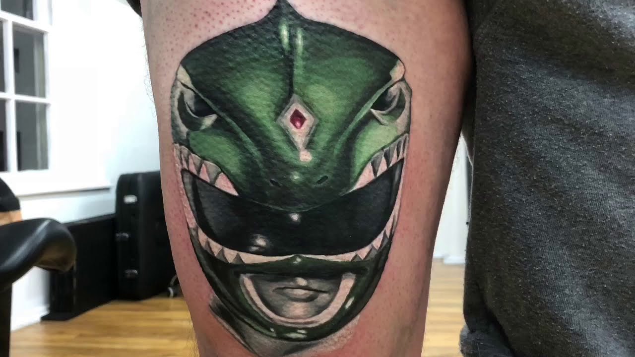 Mighty Morphin Power Rangers lightning bolt tattoo  rpowerrangers