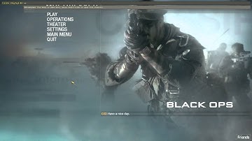 How To Change Call of Duty Black Ops Mouse Snsitivity Speed in Console