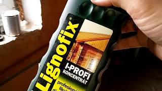 Как работает Lignofix I-Profi (Чешский препарат против древесных насекомых)