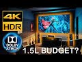 4K HDR DOLBY ATMOS Home Theatre - Details + CHEAPER Options for BUDGET Setup!