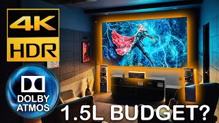 4K Hdr Dolby Atmos Home Theatre - Details Cheaper Options For Budget Setup