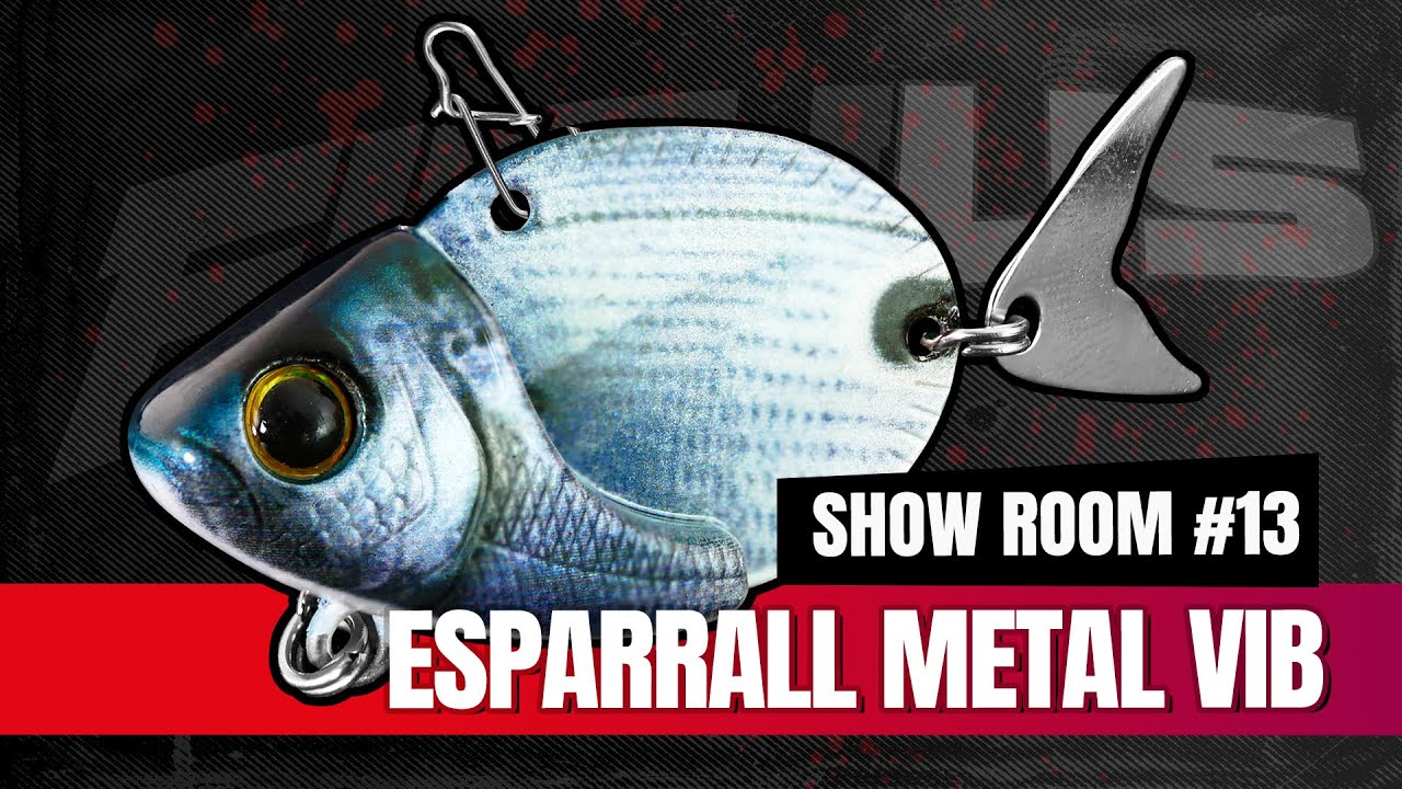 Esparrall Metal Vib, blade bait for light game fishing 