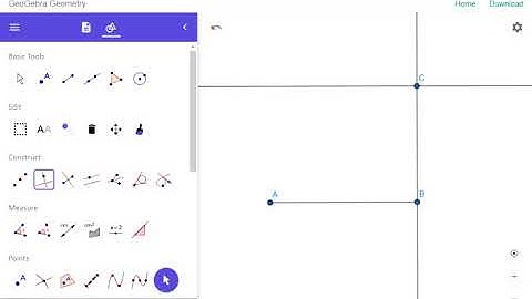 Rectangle with GeoGebra