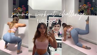 DAY 1\7 SUMMER CHALLENGE | Full body workout