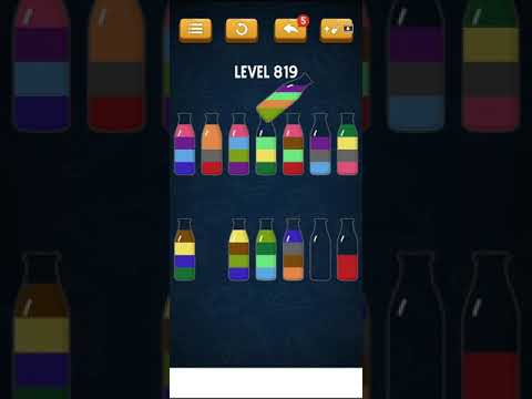 Soda Sort Puzzle - level 819