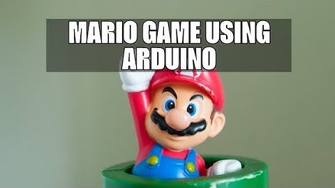 Mario Game using Arduino | ultrasonic beast | #arduino #arduinoproject #mario #game