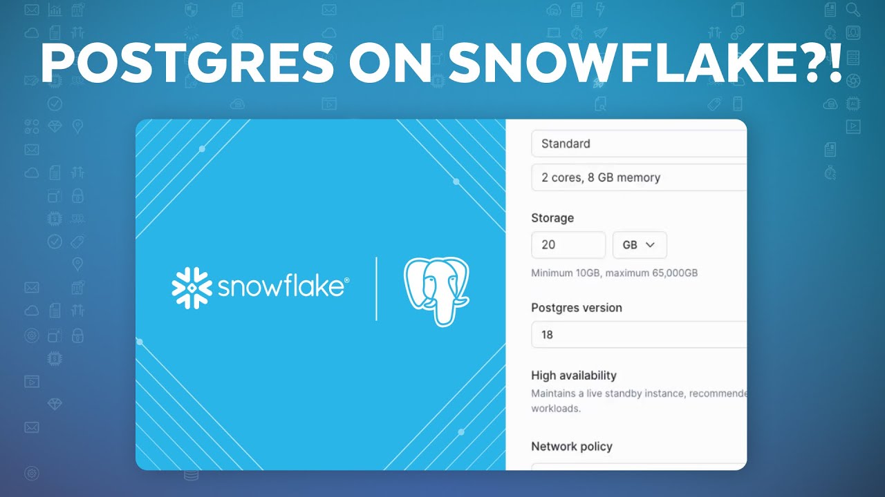 Snowflake Postgres Snowflake Postgres In 2 Minutes: Fully Managed Postgres On Snowflake ...