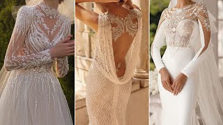 Wedding Dress 2024 Chiffon Lace And Silk Maxi Dress Prom Evening Gown Design 2024 Bodycon Dresses