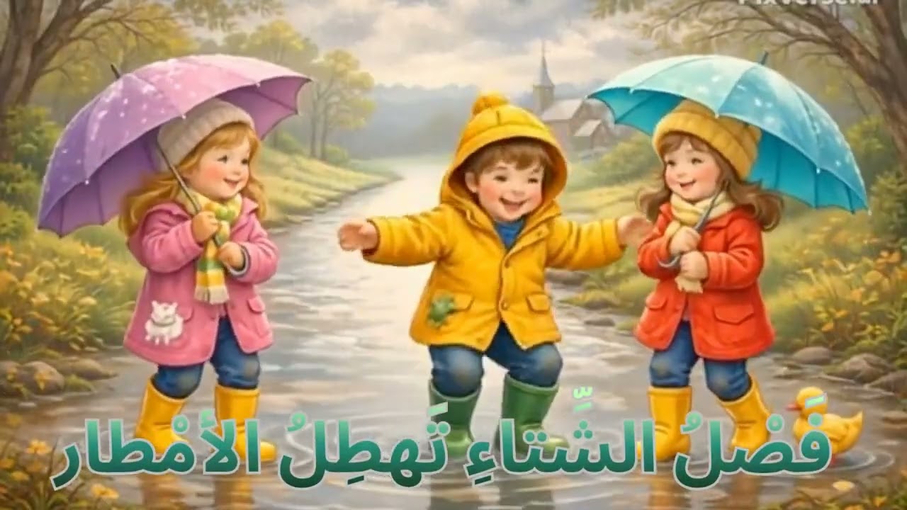 أغنية الفصول الأربعة ، اللغة العربية ، الروضة ،الصف الأول، أغاني اطفال، أغنية سهلة للأطفال عن الفصول