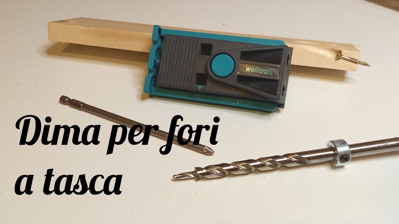 Recensione dima per giunzioni con fori a tasca Wolfcraft 