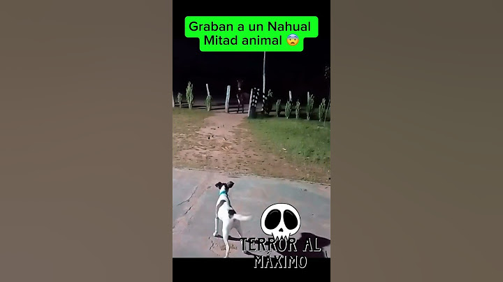 Graban a un Nahual