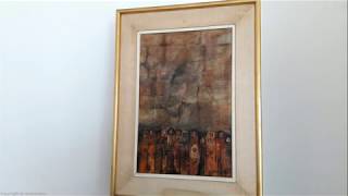 Guadalupe Aparicio - Pintura Argentina Ciudad de la Banda, Provincia de Santiago del Estero