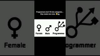 Programmers Don’t Fit Into Categories… They Create New Ones 😂#developer #programming #coding #python