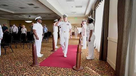 Naval Safety and Environmental Training Center Change of Command